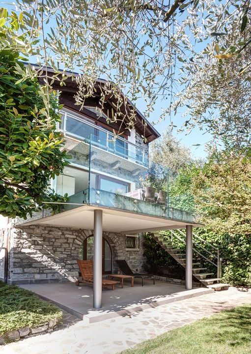 Immobilien Comer See Bellagio Luxus Villa mit Bootshaus