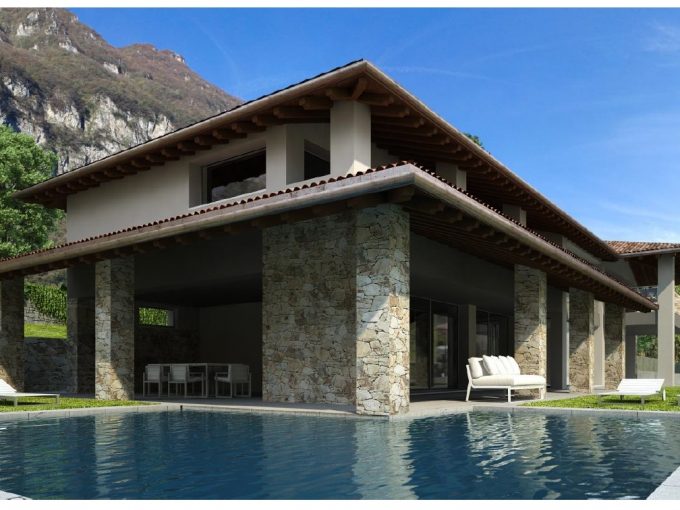 Comer See Tremezzo Villa mit Schwimmbad