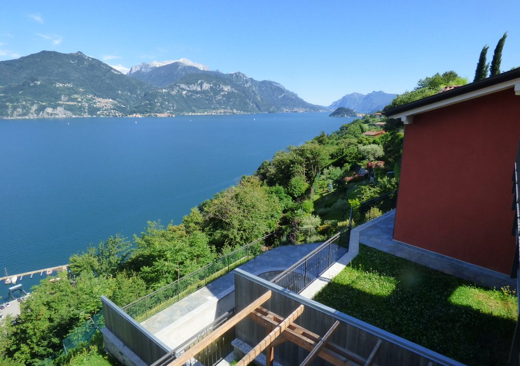 Comer See Menaggio Neue Villa Seeblick mit Schwimmbad