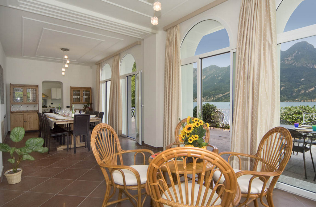 Comer See Bellagio Luxus Villa Direkt am See