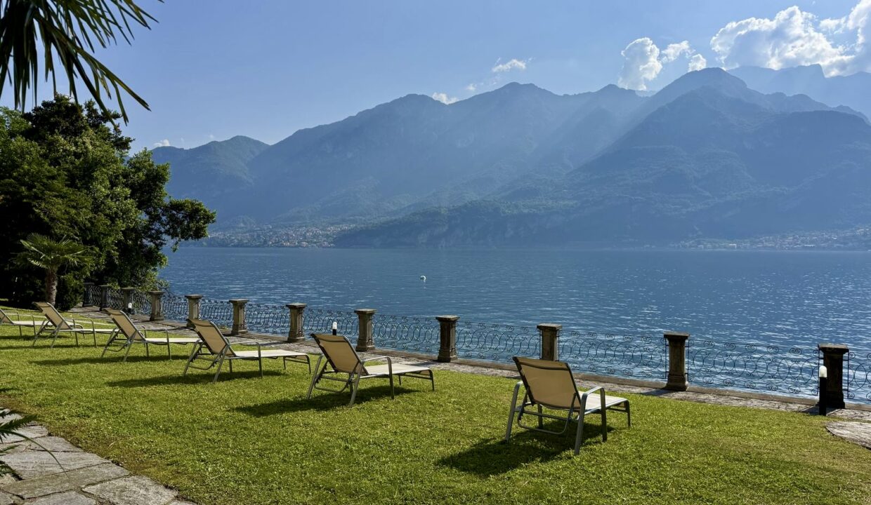 Comer See Bellagio Luxus Villa Direkt am See