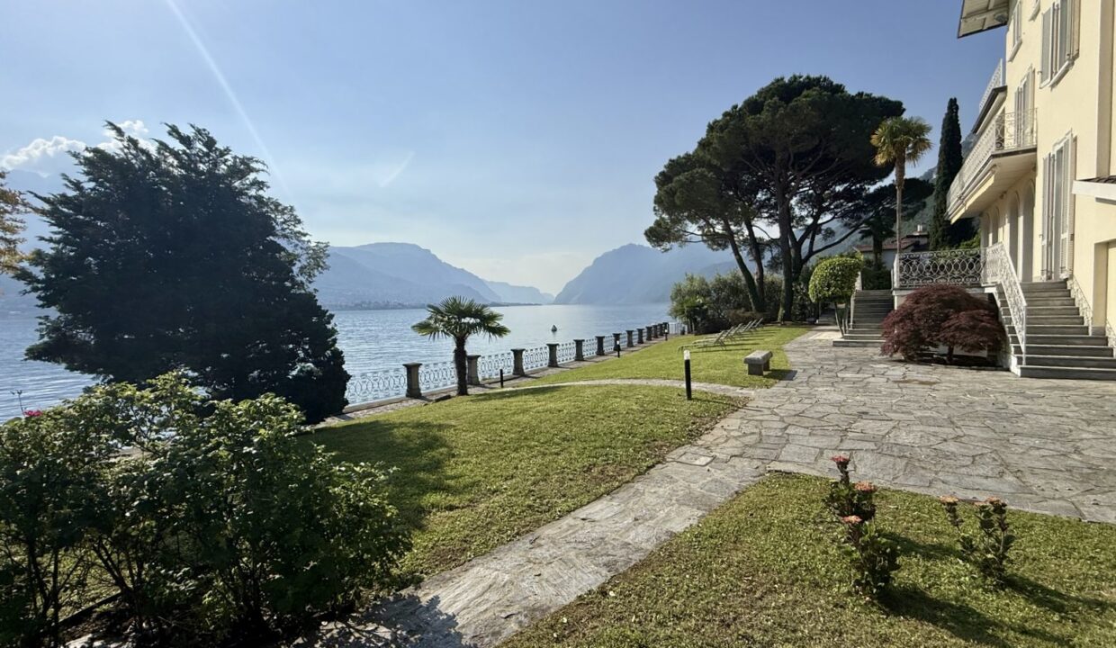 Comer See Bellagio Luxus Villa Direkt am See