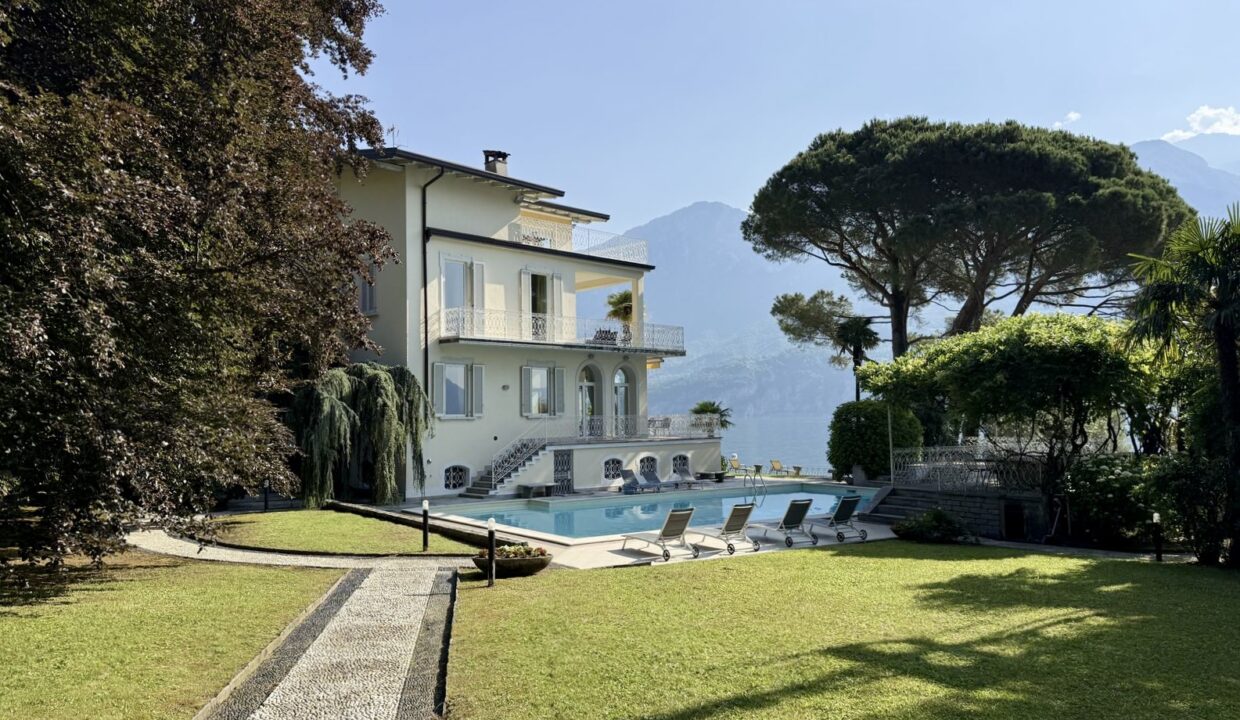 Comer See Bellagio Luxus Villa Direkt am See