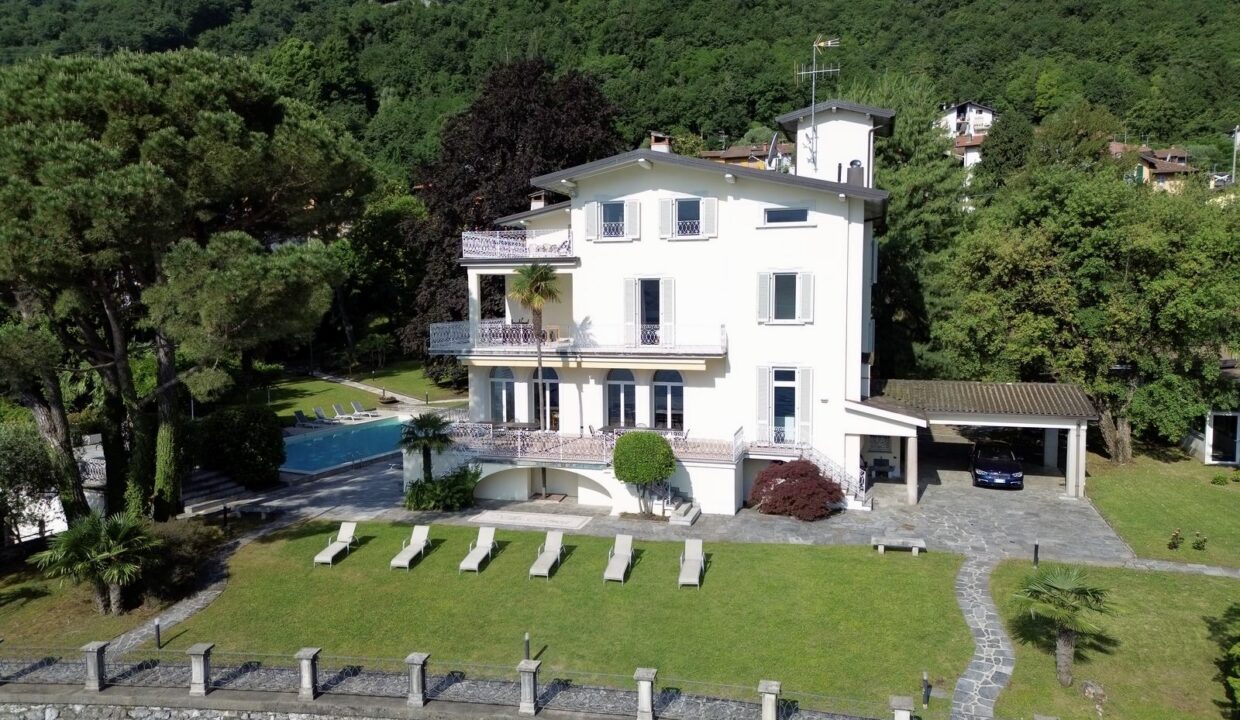 Comer See Bellagio Luxus Villa Direkt am See