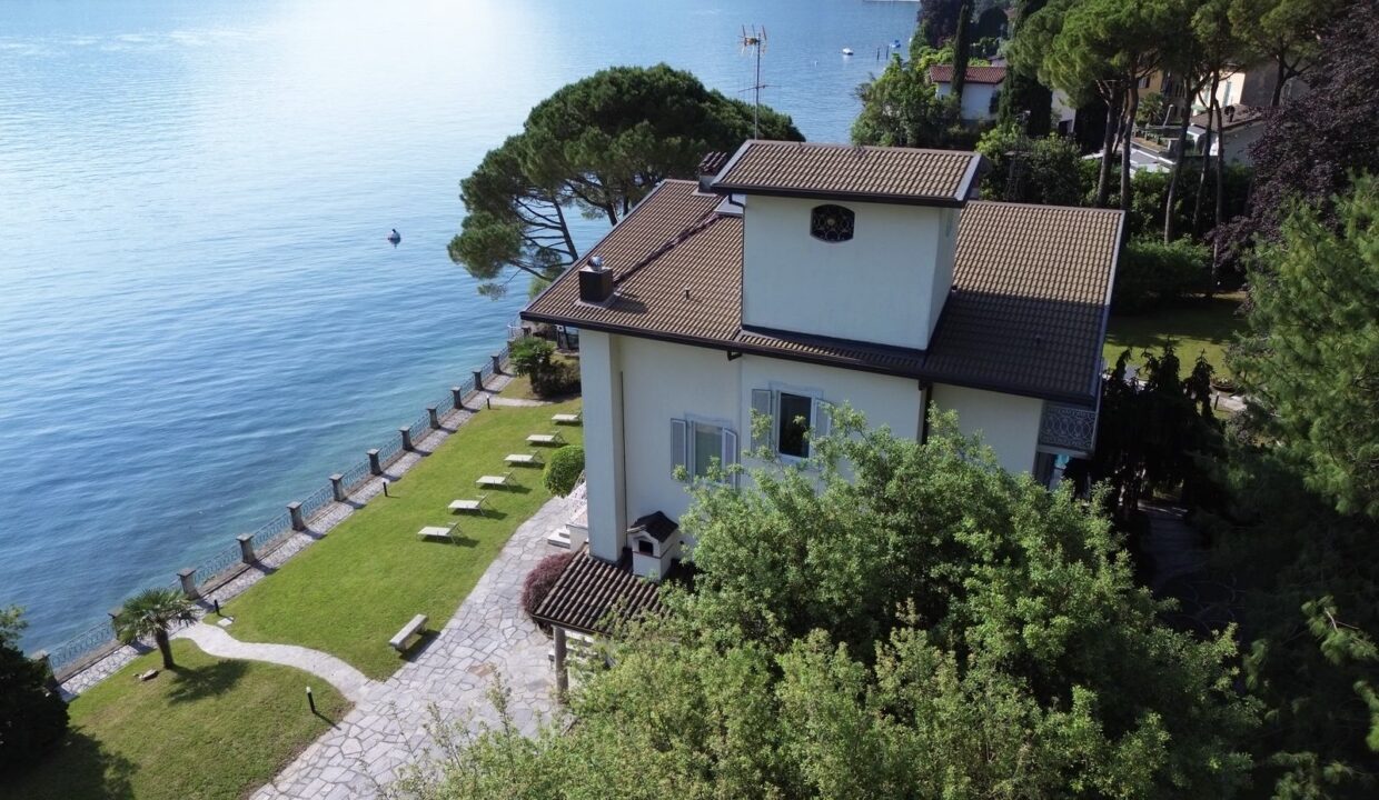 Comer See Bellagio Luxus Villa Direkt am See