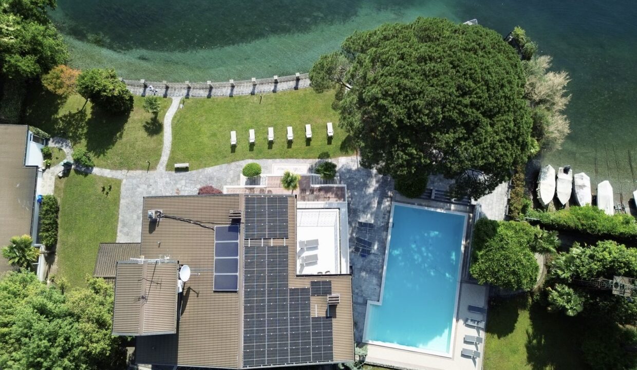 Comer See Bellagio Luxus Villa Direkt am See