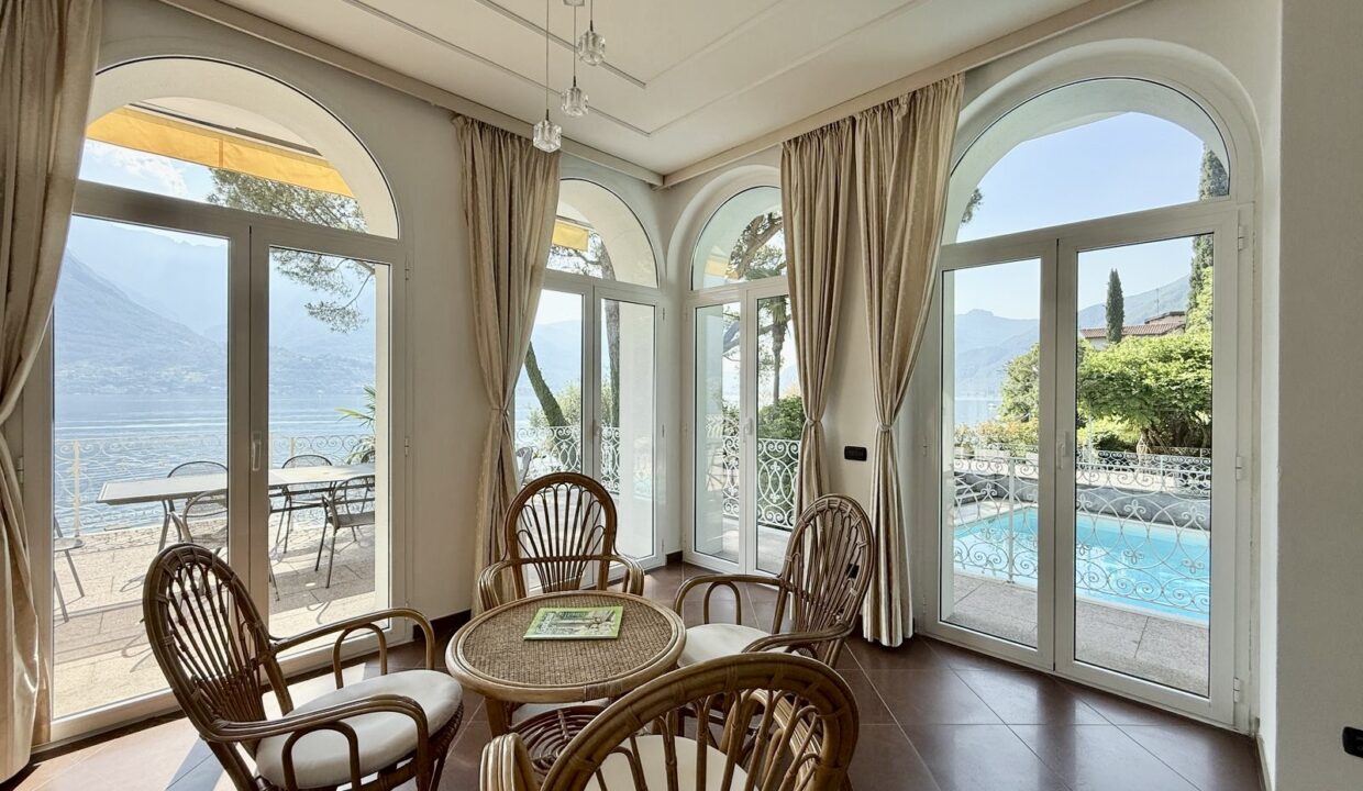Comer See Bellagio Luxus Villa Direkt am See