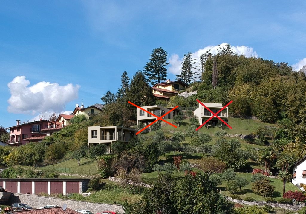 Comer See Menaggio Moderne Design Villa mit Pool und Seeblick