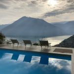 Comer See Argegno Villa mit Pool, Garten und Seeblick - pool und seeblick
