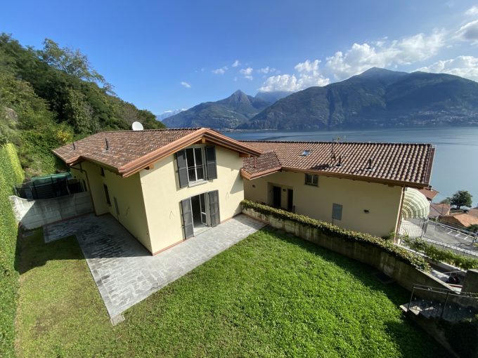 Comer See San Siro Villa mit Seeblick und Garten - haus