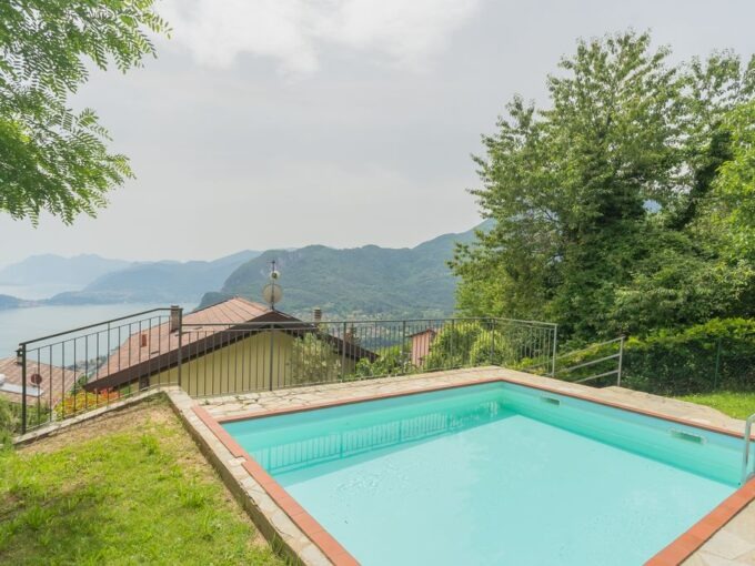 Comer See Menaggio Wohnung mit Terrasse und Seeblick - Schwimmbad