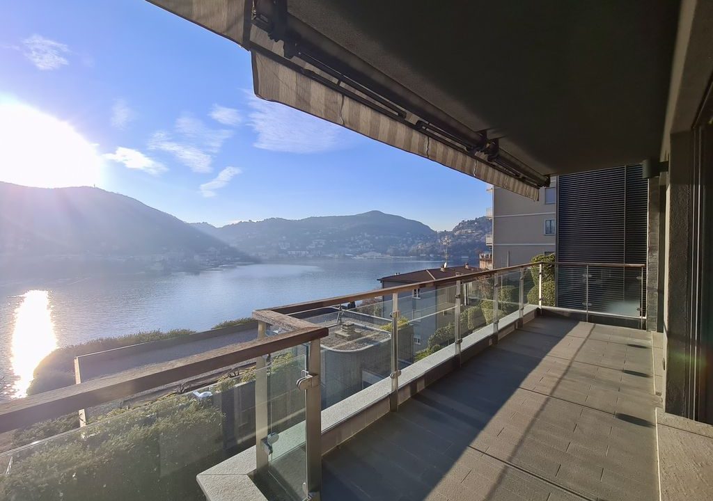 Comer See Como Wohnung mit Seeblick  - terrasse