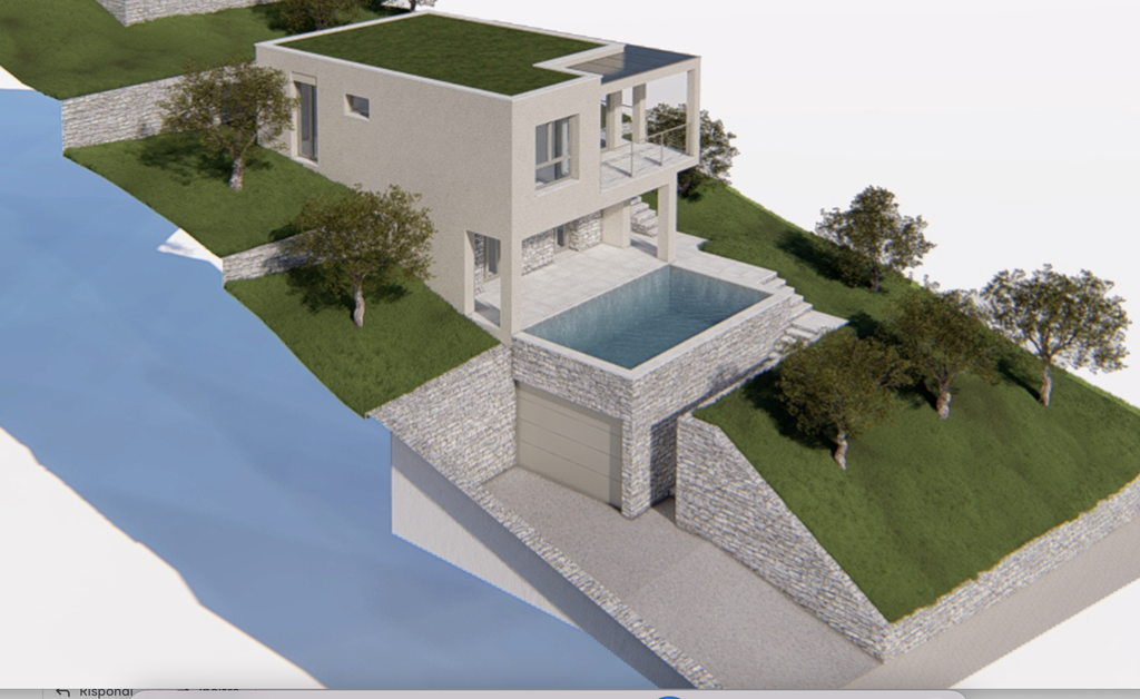 Comer See Menaggio Moderne Design Villa mit Pool und Seeblick