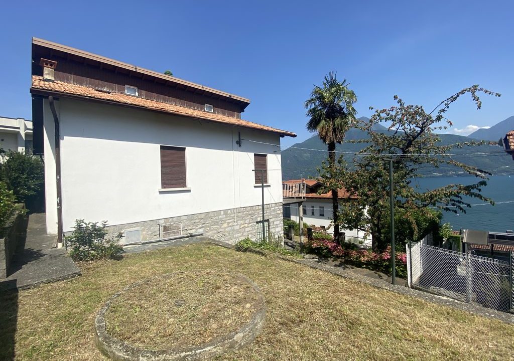 Pianello del Lario Haus mit Garten Terrasse und Comer See Seeblick