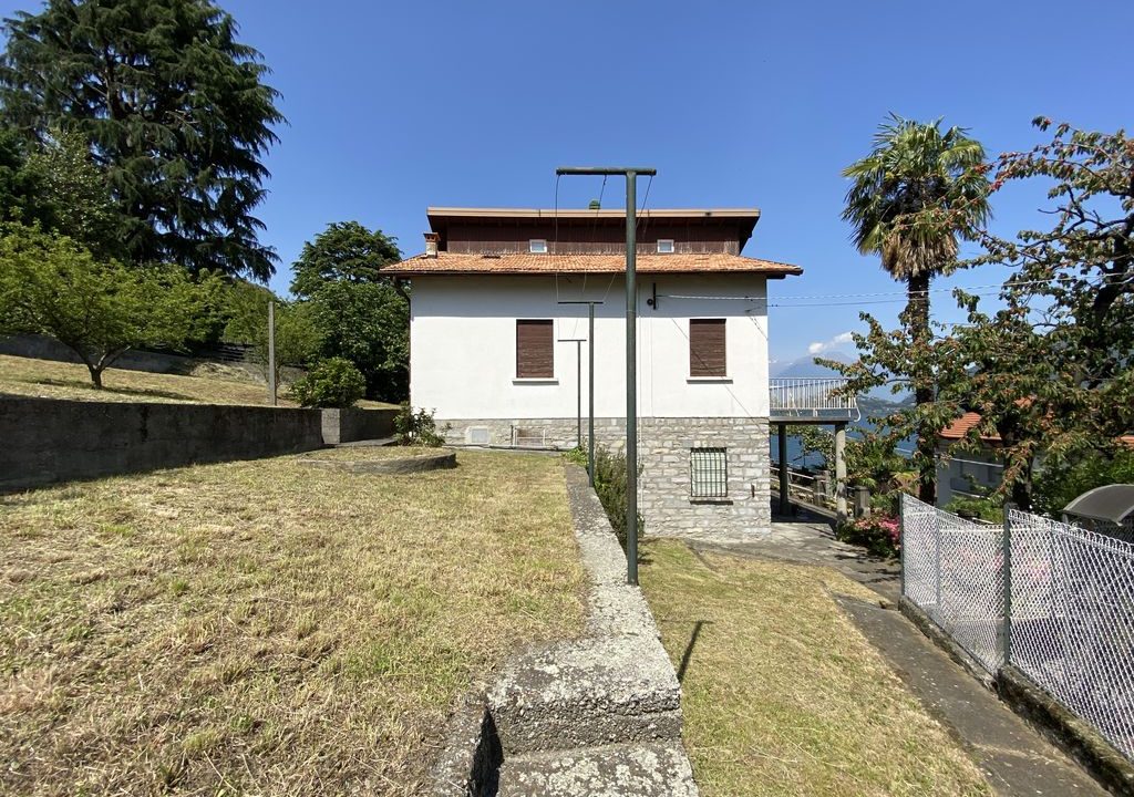 Pianello del Lario Haus mit Garten Terrasse und Comer See Seeblick