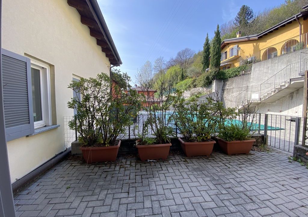 Comer See Pianello Lario Residenz mit Schwimmbad