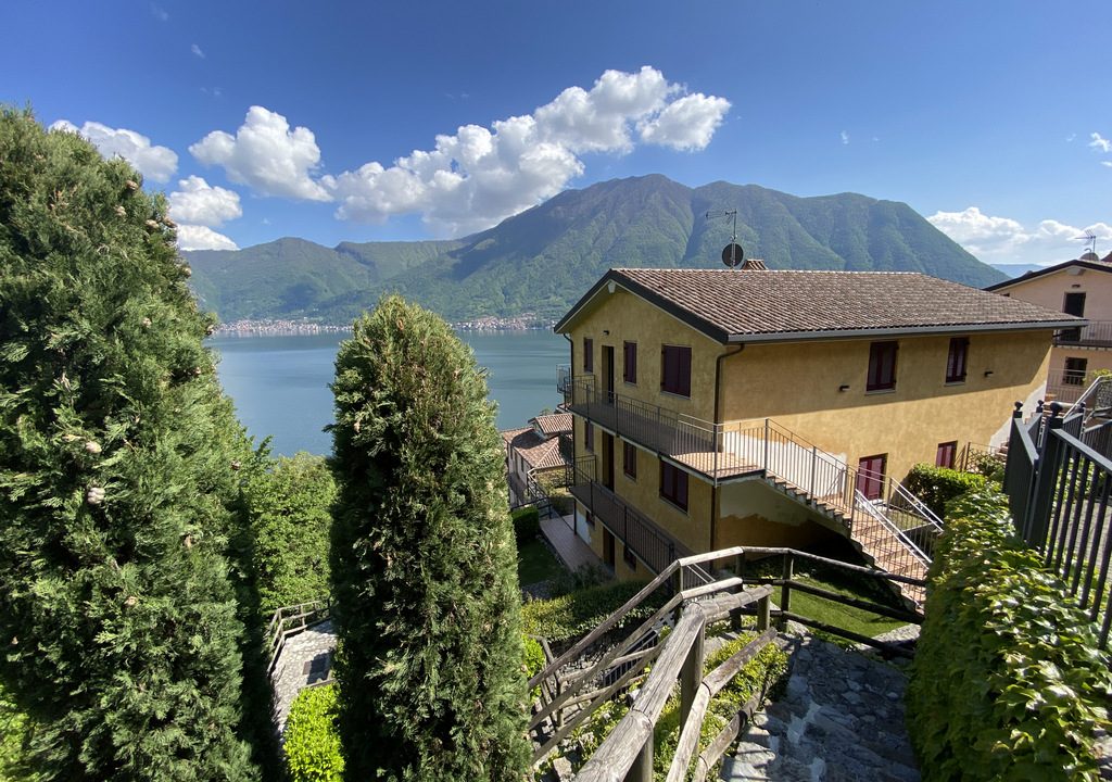 Comer See Sala Comacina Wohnung mit Seeblick und Terrasse