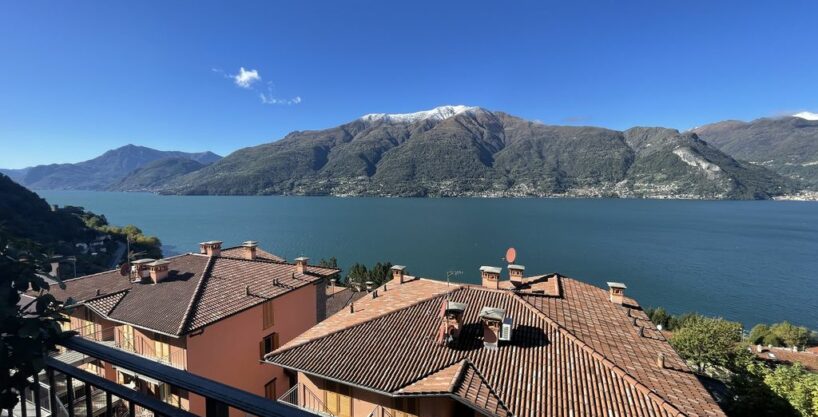 Comer See Dorio Villa mit Garage Garten und Seeblick