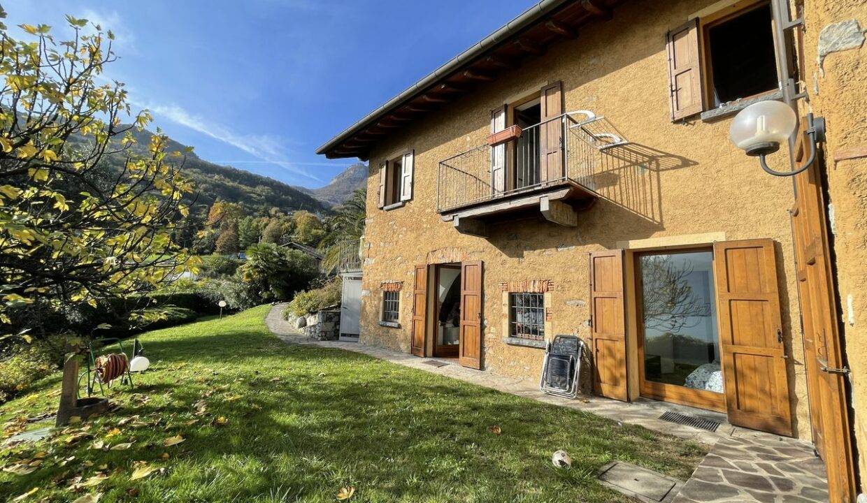 Comer See Menaggio Villa mit Garten
