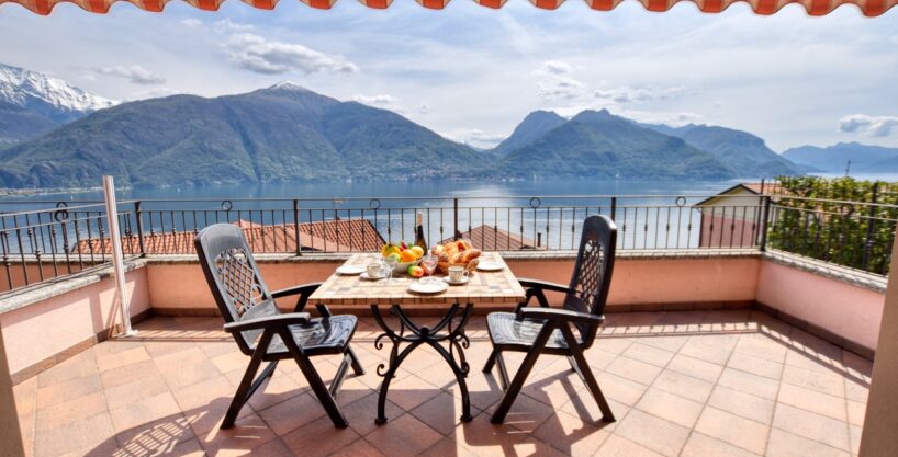 Comer See Wohnung mit Seeblick San Siro