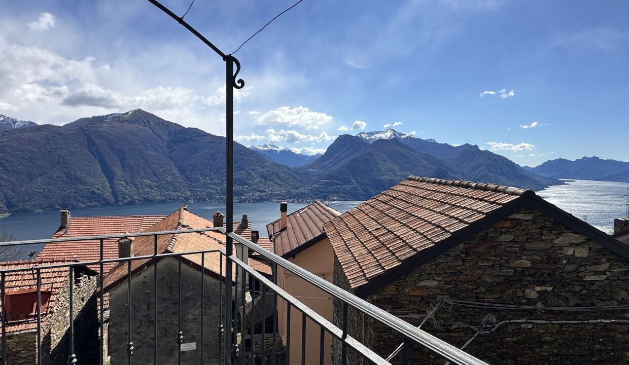 Comer See Rustikal renoviert San Siro mit Balkon und Seeblick
