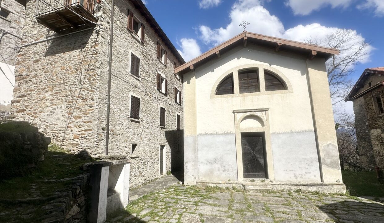 Comer See Rustikal renoviert San Siro mit Balkon und Seeblick