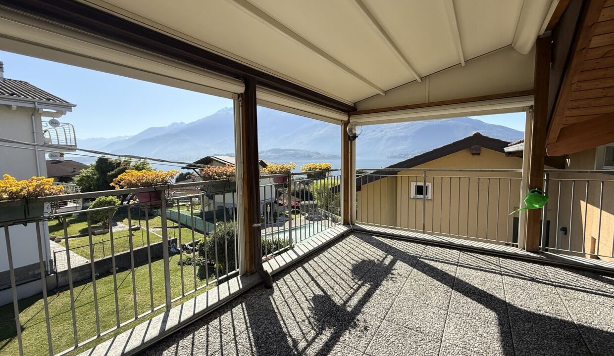 Wohnung Comer See Domaso mit Terrasse