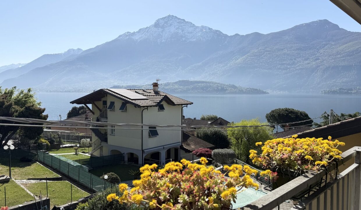 Wohnung Comer See Domaso mit Terrasse