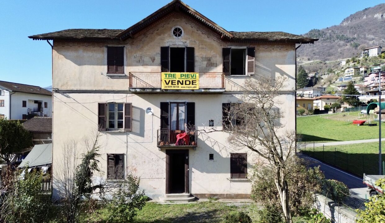 Comer See Domaso Haus mit Garten zum Renovieren