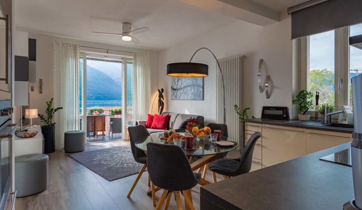 Comer See Wohnung Tremezzina mit Seeblick