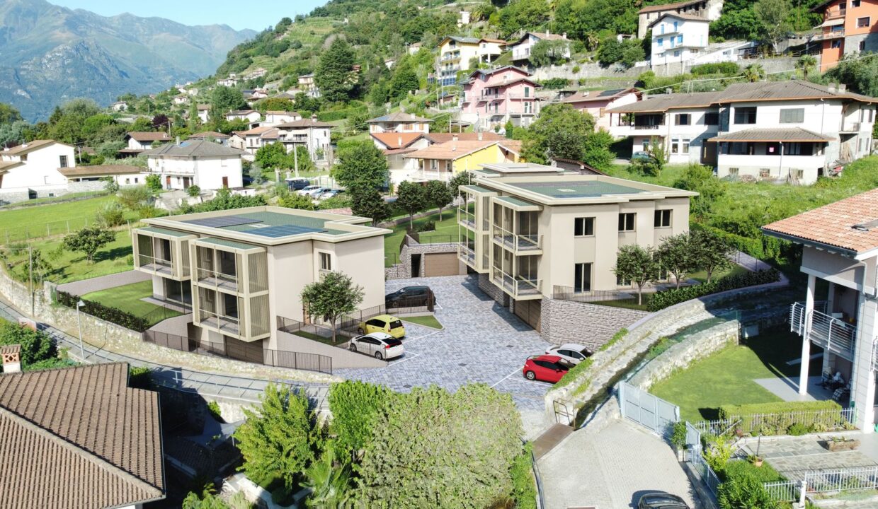 Comer See Domaso Wohnung Residenz mit Schwimmbad