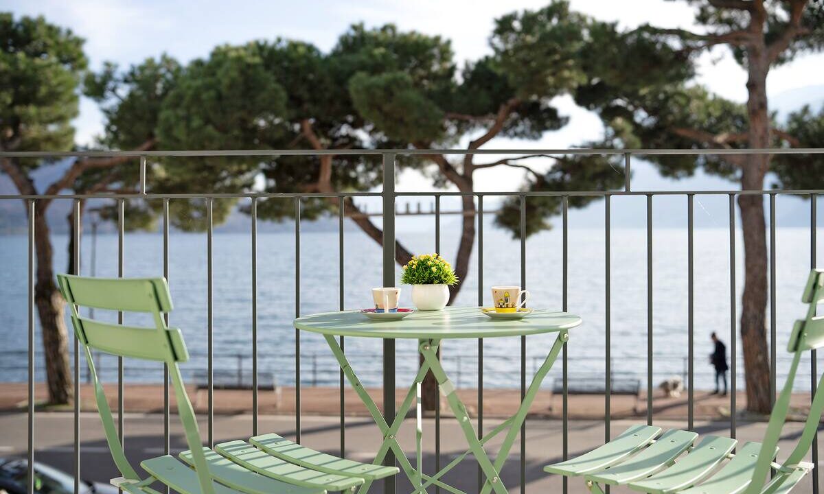Ferienwohnungen direkt am See in Domaso zu vermieten