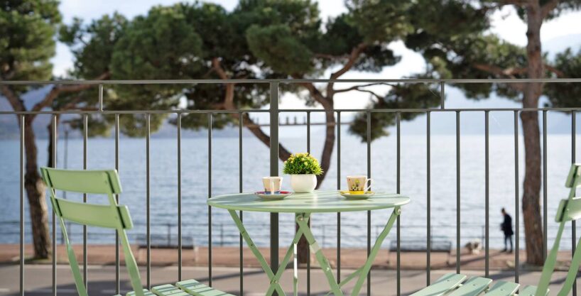 Ferienwohnungen direkt am See in Domaso zu vermieten