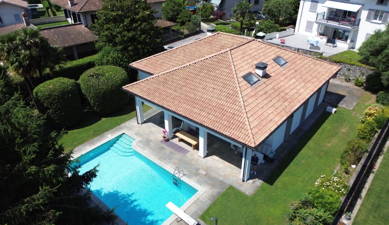 Comer See Gravedona ed Uniti Villa mit Schwimmbad
