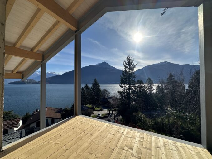 Comer See Pianello del Lario Villa mit Garten