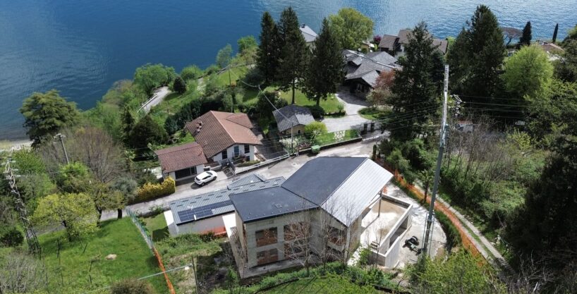 Comer See Pianello del Lario Villa mit Garten