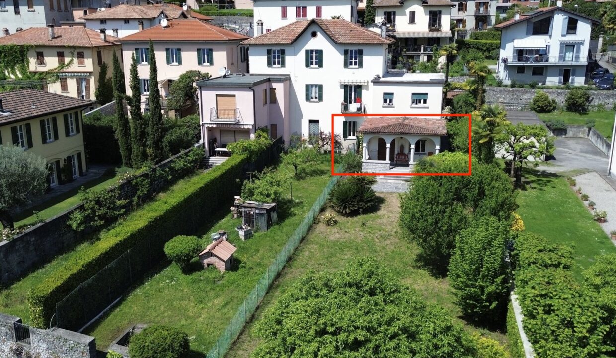 Comer See Wohnung Direkt am See mit Garten Tremezzina