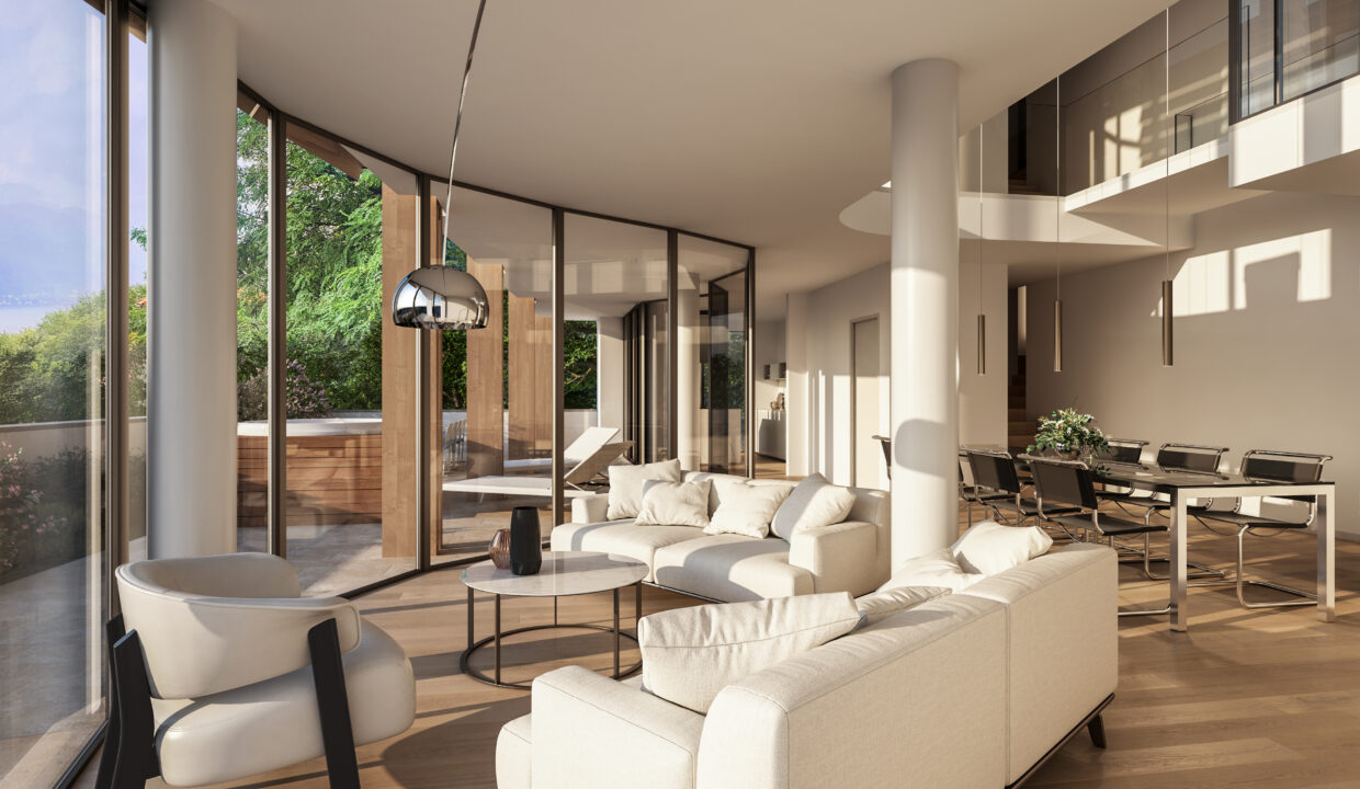 Menaggio Villa Moderna con Scorcio Lago