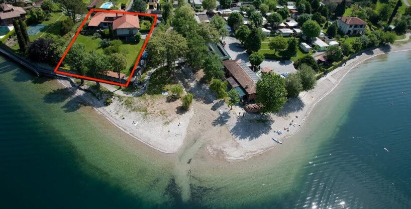 Comer See Villa Abbadia Lariana Direkt am See