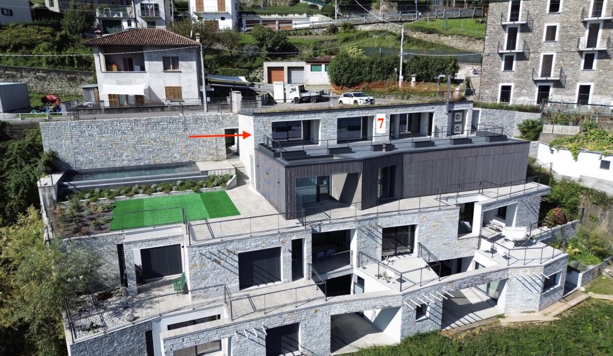 Comer See Wohnung mit Seeblick - Cremia