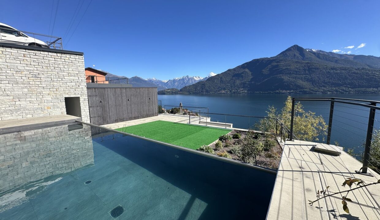 Comer See Moderne Wohnung in Cremia mit Terrassen