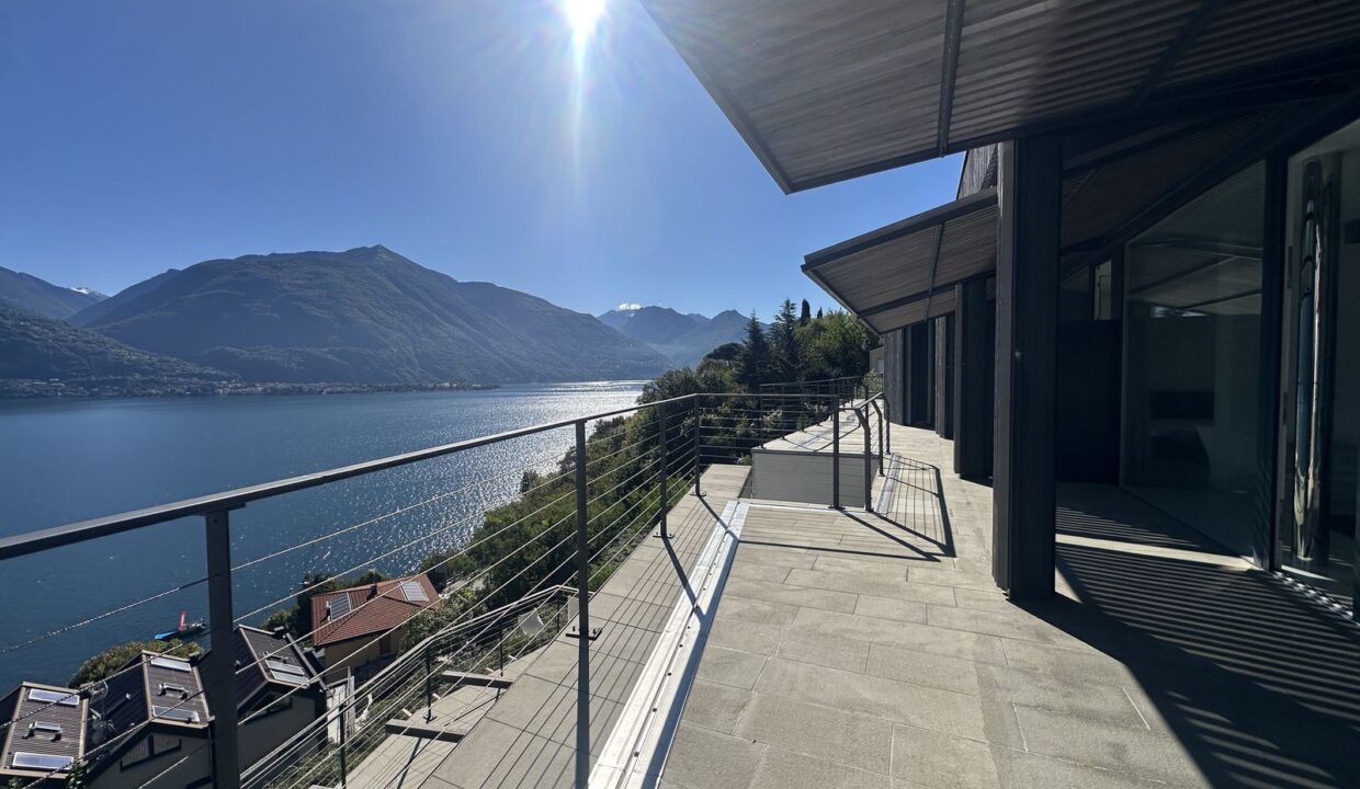 Comer See Moderne Wohnung in Cremia mit Terrassen