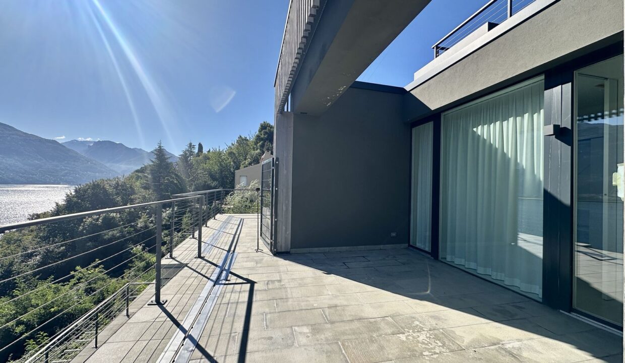 Comer See Moderne Wohnung in Cremia mit Terrassen