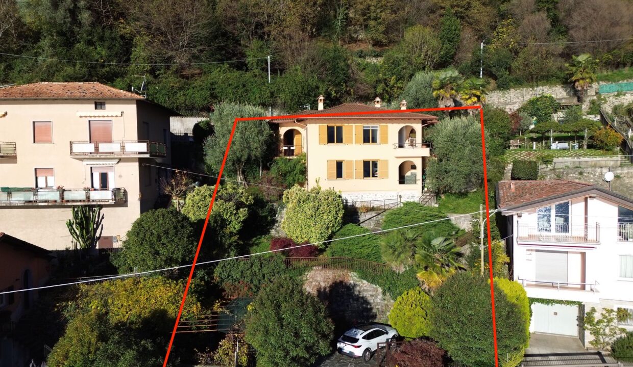 Villa in Menaggio mit direktem Seezugang
