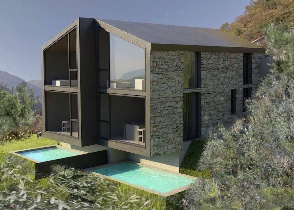 Villen am Comer See in Gravedona ed Uniti mit Seeblick