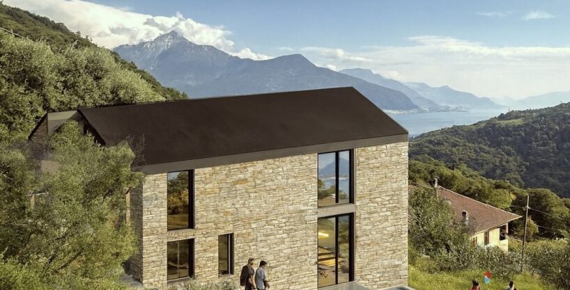 Villen am Comer See in Gravedona ed Uniti mit Seeblick