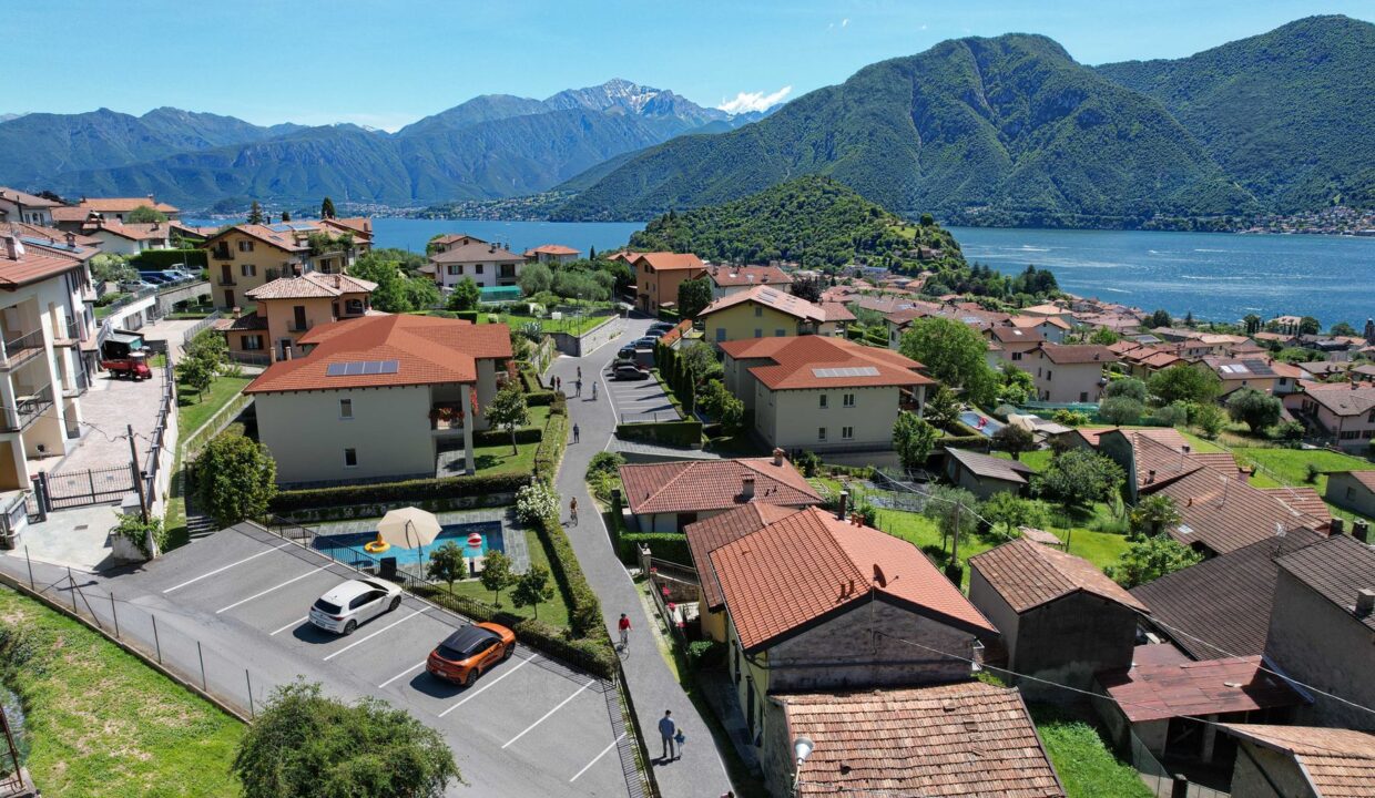 Tremezzina Comer See Seeblick Wohnung mit Schwimmbad