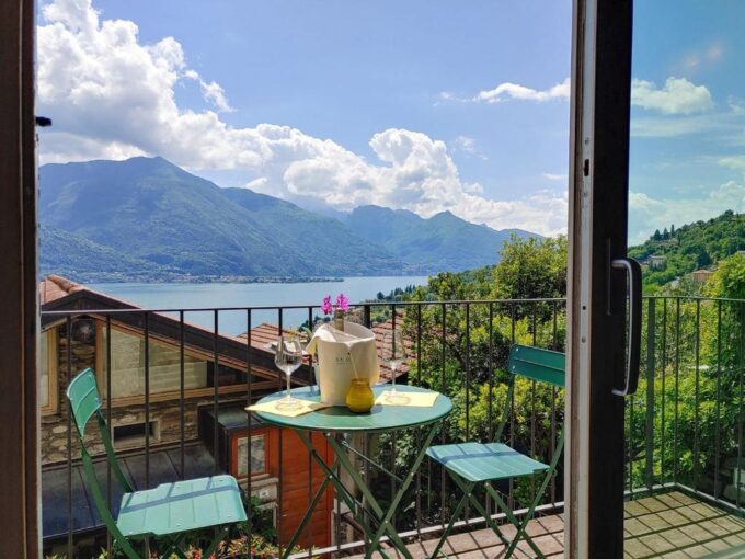Comer See Wohnung mit Seeblick Pianello del Lario