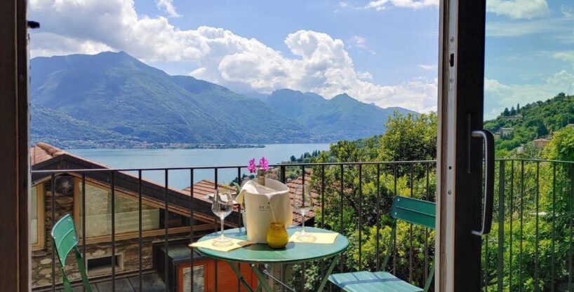 Comer See Wohnung mit Seeblick Pianello del Lario