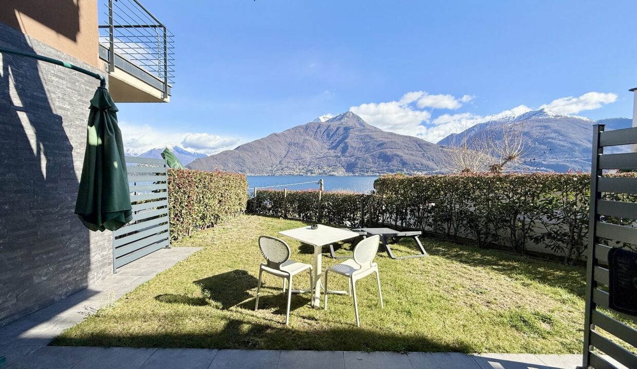 Comer See Wohnung mit Garten und Seeblick